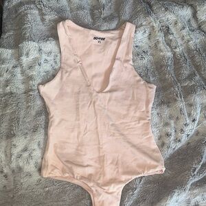 Light Pink Bo&Tee Bodysuit